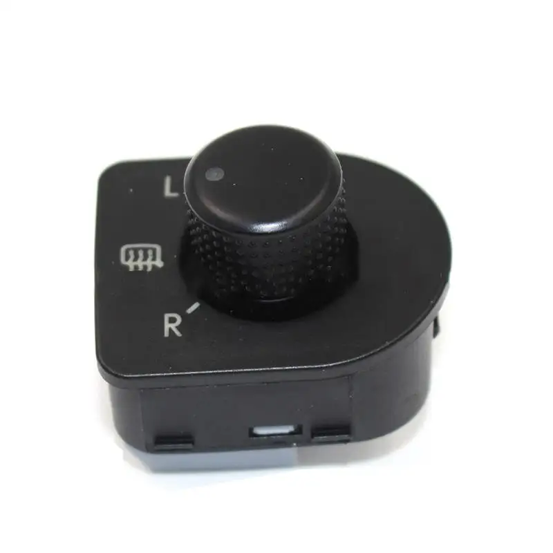 Rear View Side Mirror Switch Control Adjust Knob with fold and heating