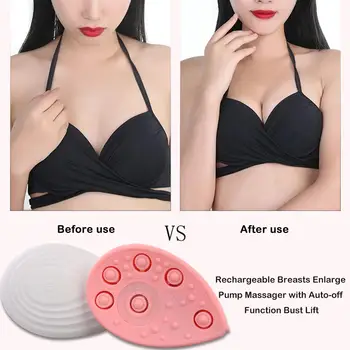 

Wireless Electric Breast Massager PX7 Waterproof Bust Lift Anti-Chest Sagging Device Women Beauty Instrument Heating Apparatus