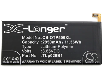 

Cameron Sino TLp029B1 TLp029B2 Battery for Alcatel Touch Pop 4S One Touch Pop 4S LTE OT-5095 OT-5095Y OT-5095L 2950mAh