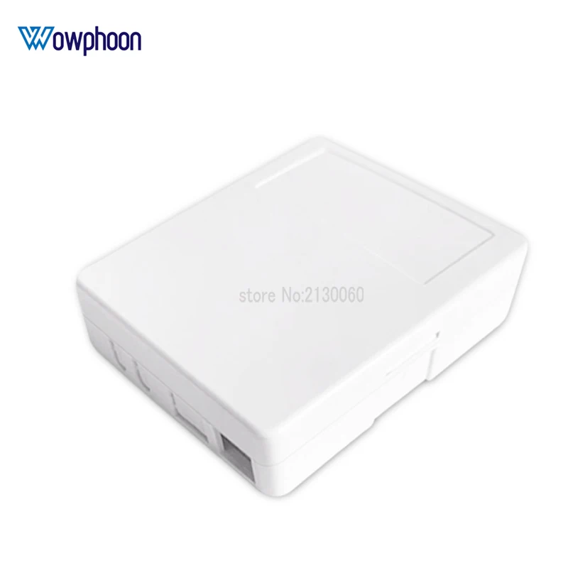 Scatola Di Protezione Da Tavolo In Fibra Ottica Ftth A 2 Porte Scatola Di Protezione Per Cavo In Fibra Ottica Bianca