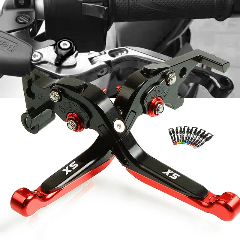 

Motorcycle Accessories CNC Brake Clutch Levers Adjustable Folding Extendable For yamaha XS250D 250SE 400C 400D 400SE 650SE 750SE