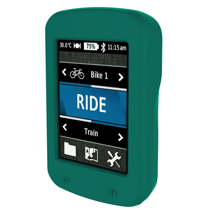 Велосипедный gps компьютер силиконовый чехол гелевый Чехол для Garmin edge 520 820 велосипедный Компьютер Водонепроницаемый Секундомер