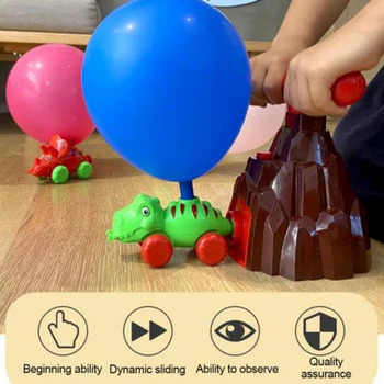 

Party Supplies Power Balloon Car Toy For Kids Educational Science Toys Balloon Accessories Chrismas Aged Over 3 Years Old
