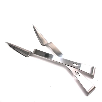 

2PCS stainless steel beekeeping cut honey scraper cutter uncapping fork knife apiculture equipement beeing korean style