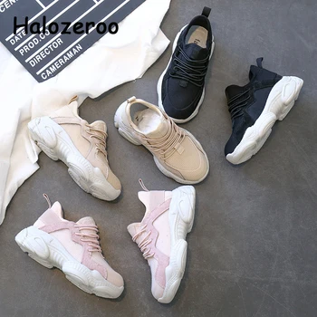 

Spring Kids Sport Sneakers Baby Boys Slip On Casual Sneakers Girls Brand Running Shoes Children Mesh Chunky Sneakers Trainers