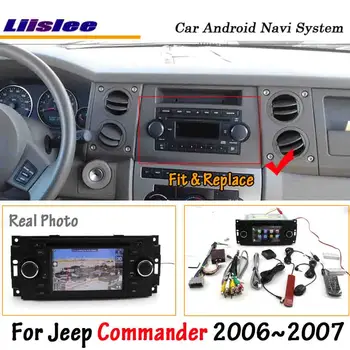 

Car Android Multimedia Display For Jeep Commander 2006 2007 Car Radio HD Screen Display TV CD DVD Player GPS Navigation System