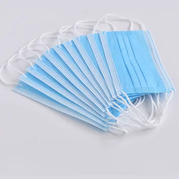 

Classic Blue Protection masque Disposable Non-Woven Three-layer Filter Anti-dust Mouth Unisex Face Mask