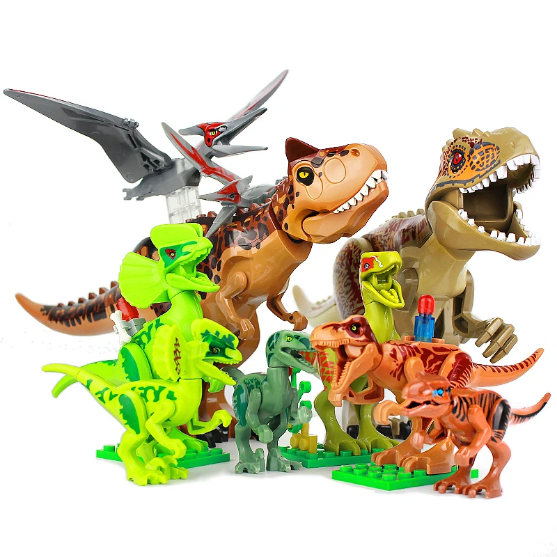 

Assembled Dinosaur Model Tyrannosaurus Rex Building Blocks Children Assembled Toys Boys Early Educational Intelligence Gift