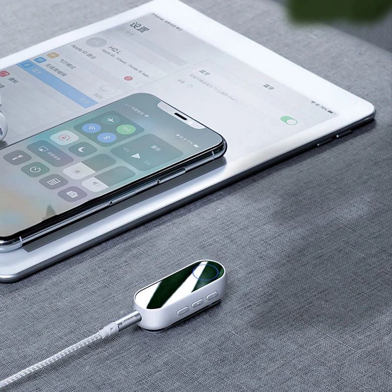 Аудио адаптер BA02 Bluetooth 5,0 длительность ожидания до 200 ч 3,5 мм Музыкальный bluetooth-аудиоприемник для наушников bluetooth-адаптер