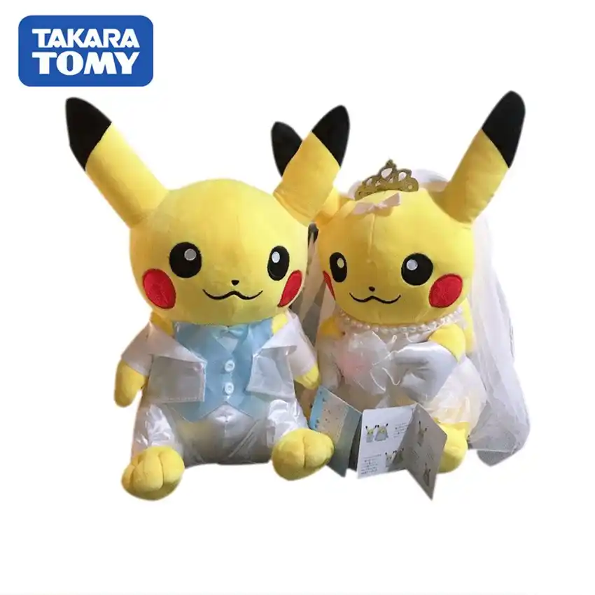 pikachu wedding plush