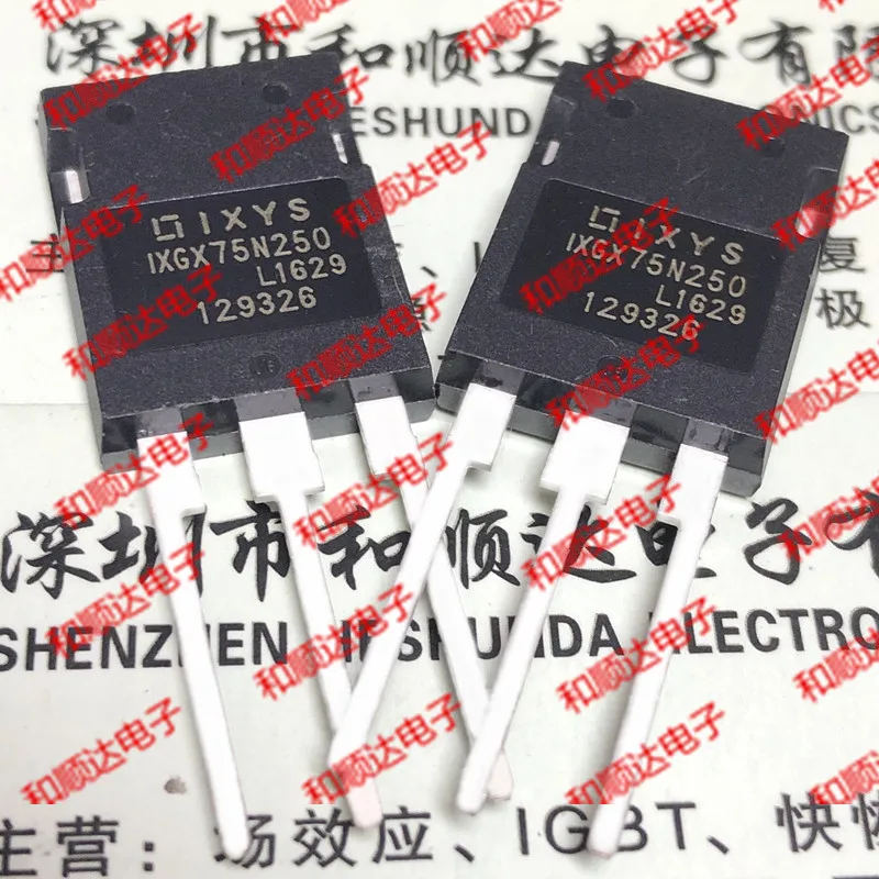 10 шт./лот IXGX75N250 новые имеющиеся в 247 2500V 75A
