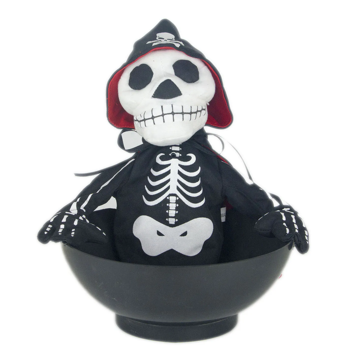 Candy Pot Speak Ghost Hot Spoof Halloween Bowl Ghost Funny Entertainment Cafe Electronic Scary Skeleton Plush Dolls