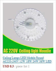 Radar Motion Sensor Led Downlight Radar Sensor Light 5W 7W Round Recessed 110/220V Led Bulb for Indoor Aisle Corridor Verandah