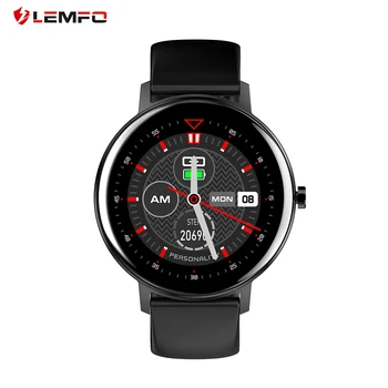 

LEMFO Smart Watch 2020 Men Women Full Round Touch Screen IP68 Waterproof 30 Days Standby Sports Smartwatch for Android IOS