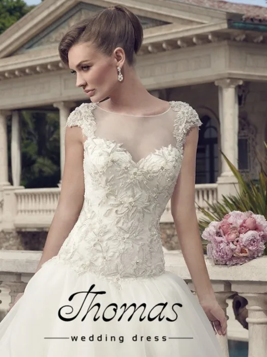 Дизайнерская Кепка feitos de uma-linha ver atravs com apliques aberto para trs manga, шифоновая Элегантная кепка Casamento vestidos de ceti