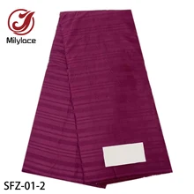 Морская парча ткань хлопок Базен Riche Высокое качество Африканский Базен Riche ткань 10 ярдов/лот SFZ-01