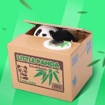 

Money Boxes Money Banking Toys Panda Thief Money Box Piggy Bank Kids Gift Anime Cute Kawaii Savings Pretend Play Kids Xmas Gift