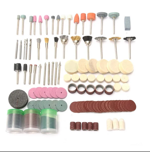 

New Arrival 230PCS 1/8 Inch Rotary Tool Kit Grinding Sanding Polishing Abrasive Tool Set Hang Tools for Woodworking Accessories
