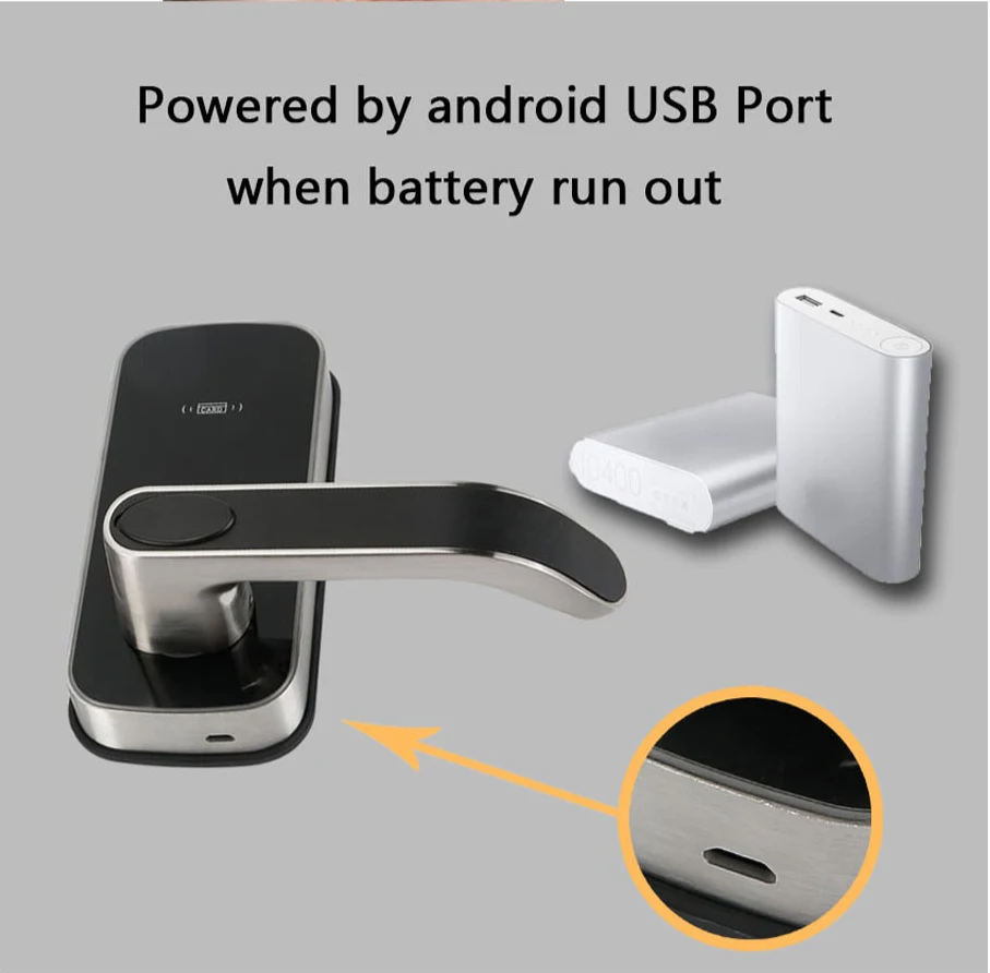 Умный электронный дверной замок, Bluetooth, passcord, карта, механический ключ