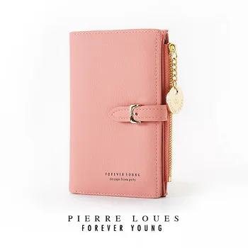 

ALALY 2020 Women Purses Korea Solid Female Short Wallet Cute Fashion Money/Card Bag Holders Small wallets