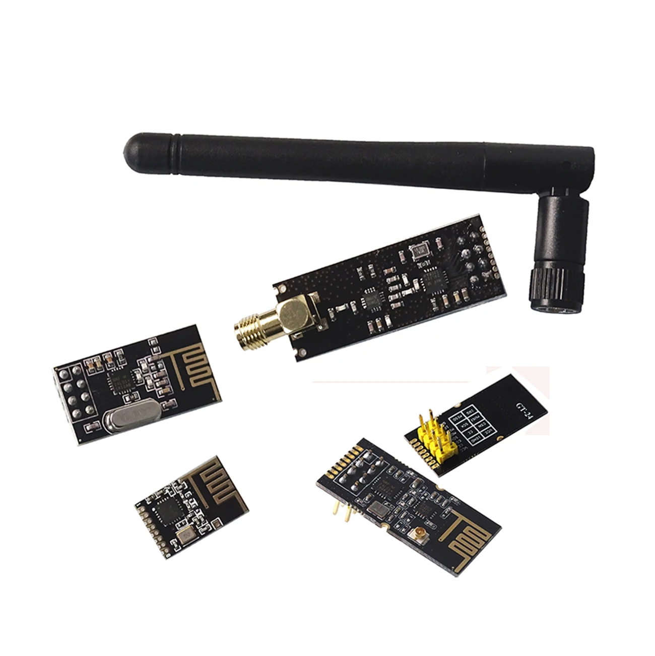 SMD GT-24 1 комплект 2 4G 1100 метров беспроводная дистанция NRF24L01 + PA LNA связь Модули