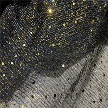 150 см X 100 см блестящая красочная ткань с пайетками, в горошек, в стиле пэчворк, тюль, модное платье, вечерние, для мероприятий, скатерти, декоративные ткани