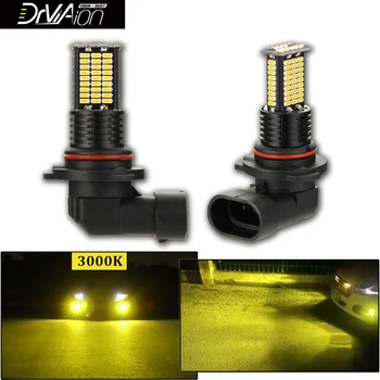 

2Pcs 9Lines Chip 3200LM H7 H8 H10 H11 LED Fog Light Bulbs for Car 9005 HB3 9006 HB4 LED Headlight 3000K Yellow Auto Car Lamp 12V