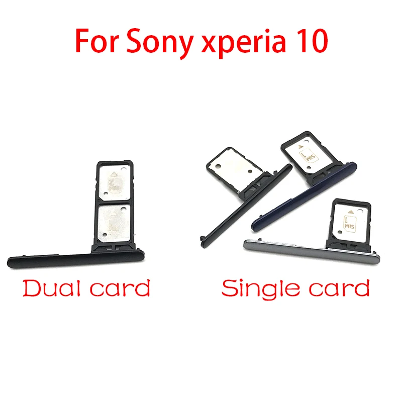 Микронано держатель sim-карты лоток Слот держатель адаптер гнездо для sony Xperia 10