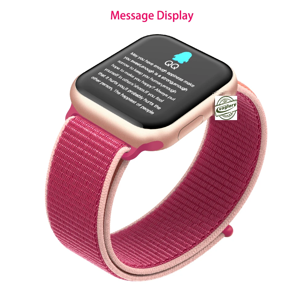 T200 Bluetooth Смарт часы серии 5 1:1 SmartWatch 40 мм чехол для Apple iOS Android телефон сердечного ритма PK IWO 11