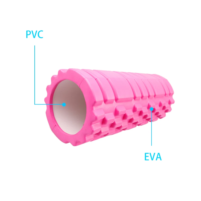 Yoga Column Fitness Pilates Yoga Foam Roller blocks Train Gym Massage Grid Trigger Point Therapy Physio Exercise 33CM