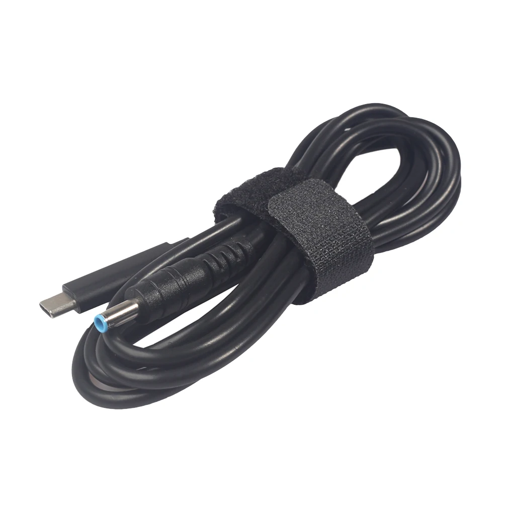 USB Type C to 4.5x3.0mm Plug PD Charging Cable Power Adapter for PC