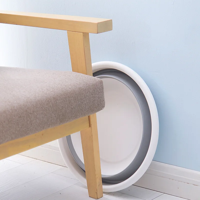 Большой размер портативный пластиковый умывальник для мытья машинной одежды для мытья овощей складные бассейны домашние кухонные принадлежности для путешествий