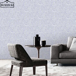 Geometric Background Wallpaper Small Corner Abstract Wardrobe Stickers Bedroom Wall Renovation Furniture Stickers