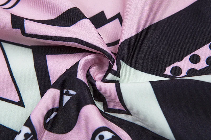 Набор для занятий йогой с мультяшным принтом, фитнес-бег женщины спорт ...