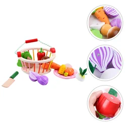 Jouets éducatifs pour enfants, jeu de Simulation de légumes, 1 ensemble 