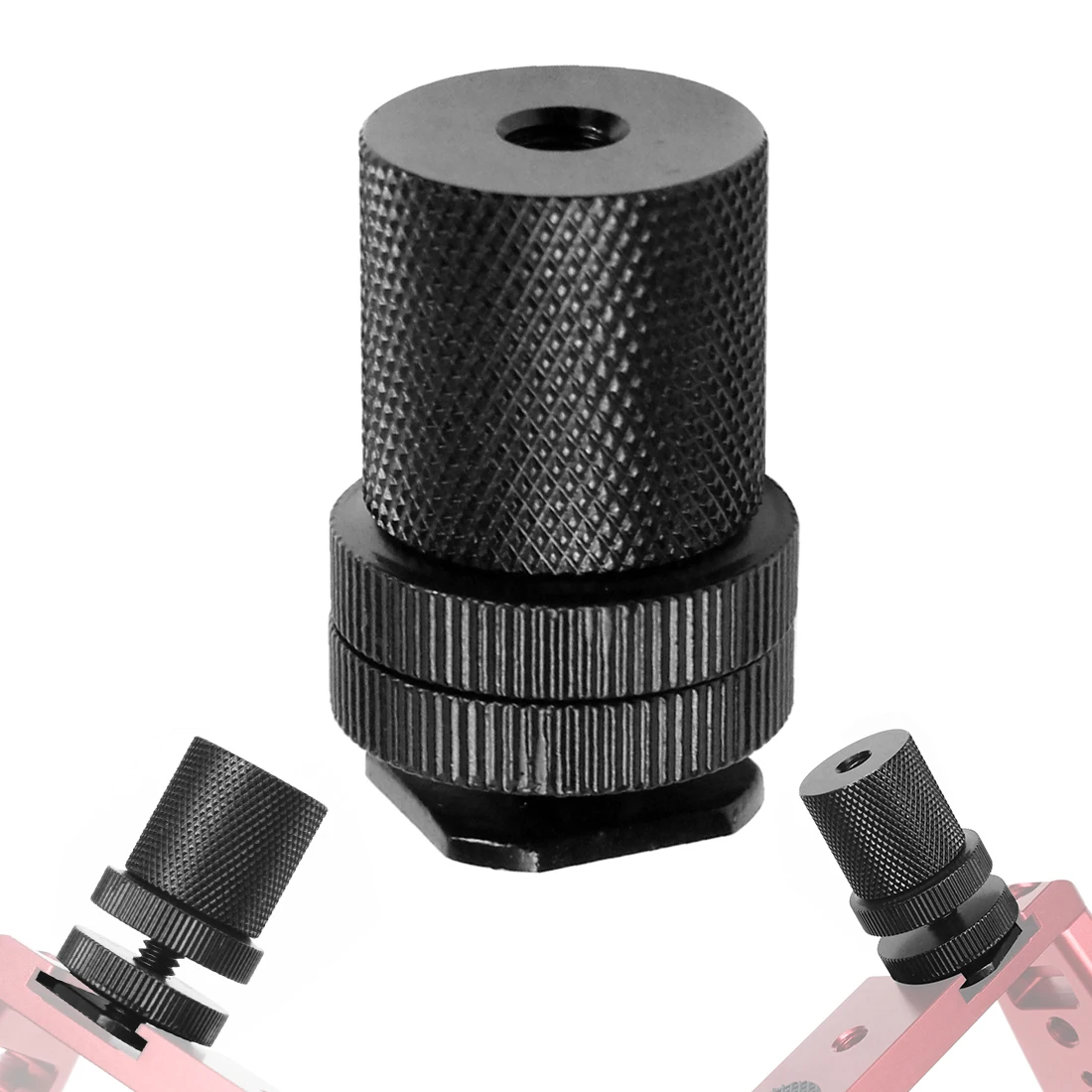 Светильник для вспышки камеры с адаптером 1/4 &quotна 1/4&quot двойной слой резьбовой