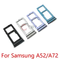 Per Samsung Galaxy A52 A72 supporto per lettore di schede Sim adattatore per Slot per supporto per schede Sim