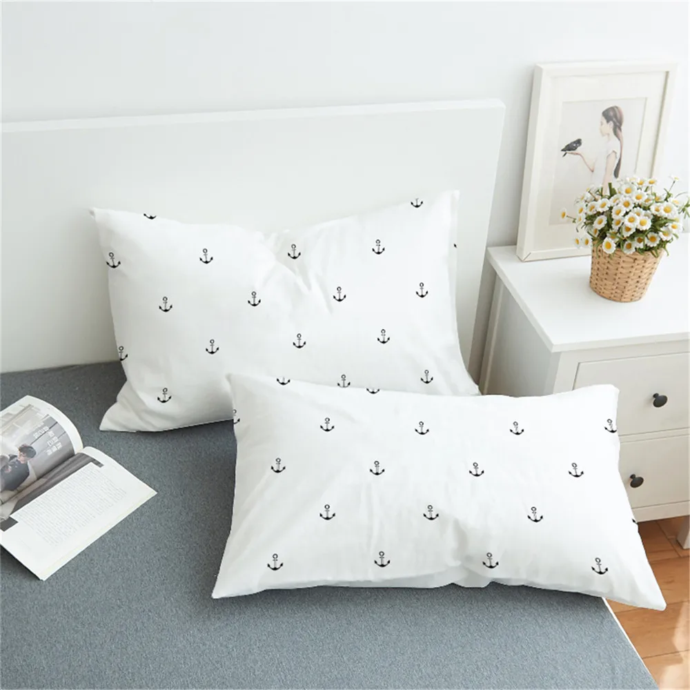 50X90 CM Floral Printed Pillowcase 100% Polyester Pillow Case Cover For Bedroom Use