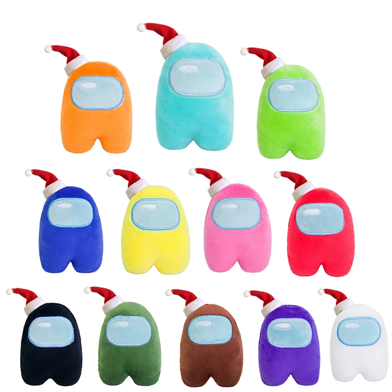 

10CM Among Us Game Plush Dolls Cartoon Pillow Toys Anime Figure Multicolor Doll Chirldren Aciton Figure Model Christmas Gifts