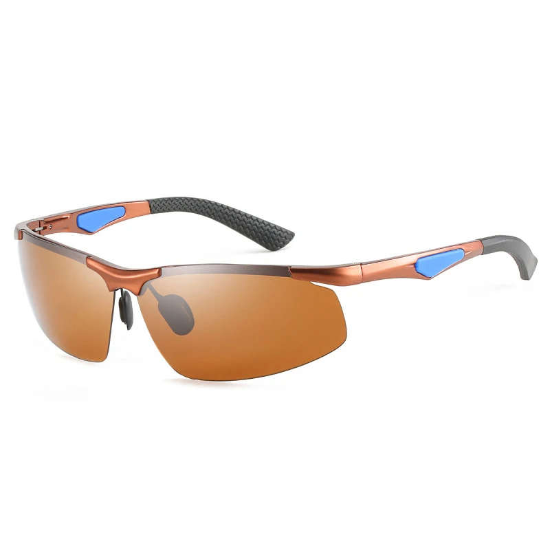 

New aluminum-magnesium alloy polarized men's sunglasses sports style glasses windshield sunglasses