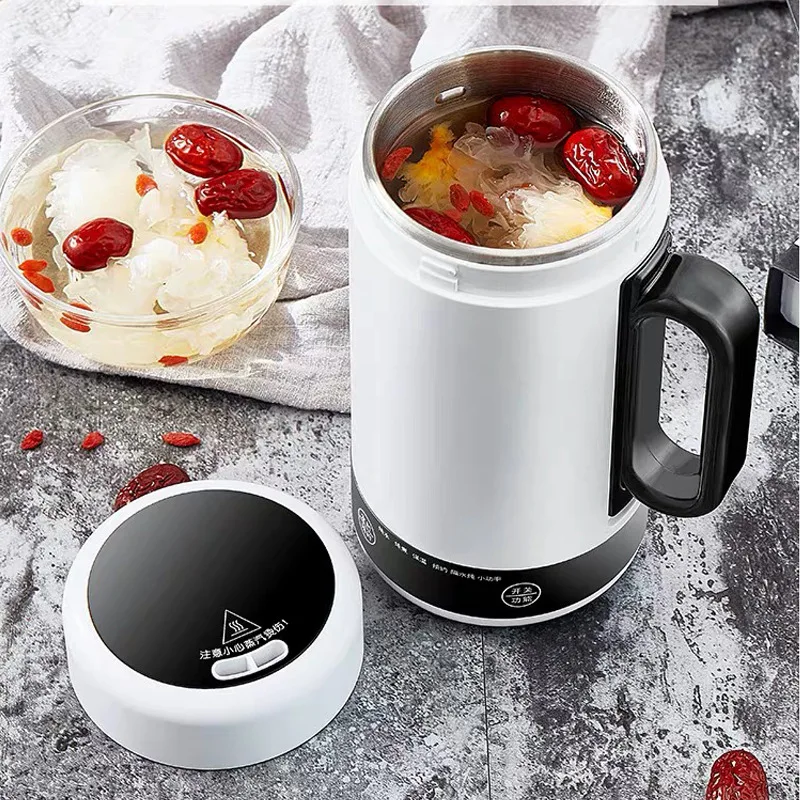 Portable Mini Electric Kettle Hot Water Thermal Heating Boiler Travel
