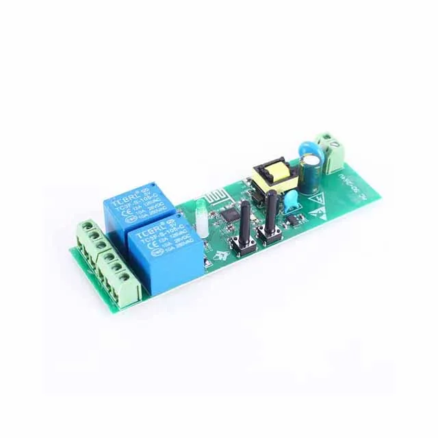 

A23-- 2-Channel 2.4G IoT Wireless WIFI Intelligent Control Switch 10A Relay Module AC 85V-250V