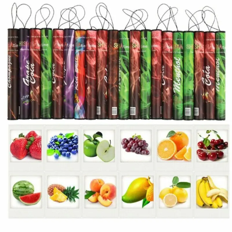 

Fruits Flavor 500 Puffs Disposable Vapor Hookah Electronic Shisha Stick Pen Electronic Cigarettes High quality