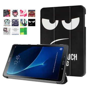

Smart PU Leather Case for Samsung Galaxy Tab A6 10.1 2016 SM T580 T585 cover for Samsung Galaxy Tab A 10.1 Case + Film