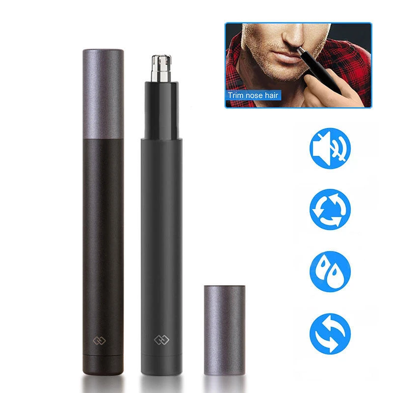 

Electric Mini Nose Hair Trimmer HN1 Portable Nose Hair Shaver Clipper Waterproof Safe Cleaner Tool for Men