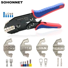 

Crimping Pliers Quick Replacement Jaw Set For 2.8 4.8 6.3 Plug/Tube/Insulation/Car Terminals Hand Multifunction Wire Clamp Tools