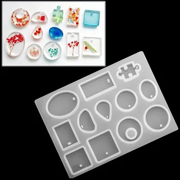 

Earrings Pendant Jewelry Making Accessories Tool Casting Molds Gifts Epoxy DIY Bracelet Mould Set Silicone Crafting Handmade