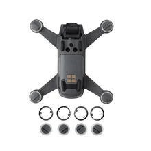 Для DJI Spark часть подлинный-светодиодный приглушенный свет крышка лампы и крышка лампы пластина/база для защиты лампы Spark Замена компонентов