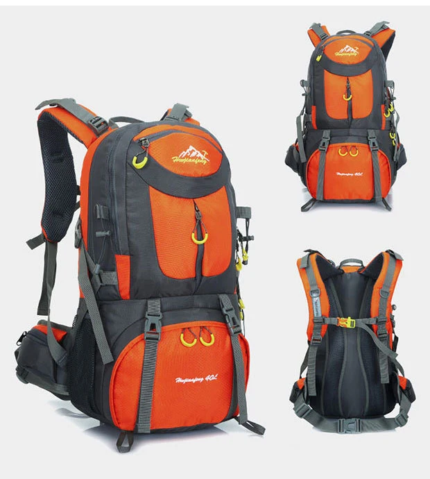 40л 50л 60л водонепроницаемый мужской рюкзак для путешествий, спортивный унисекс рюкзак для альпинизма, туризма, альпинизма, кемпинга для мужчин, рюкзак