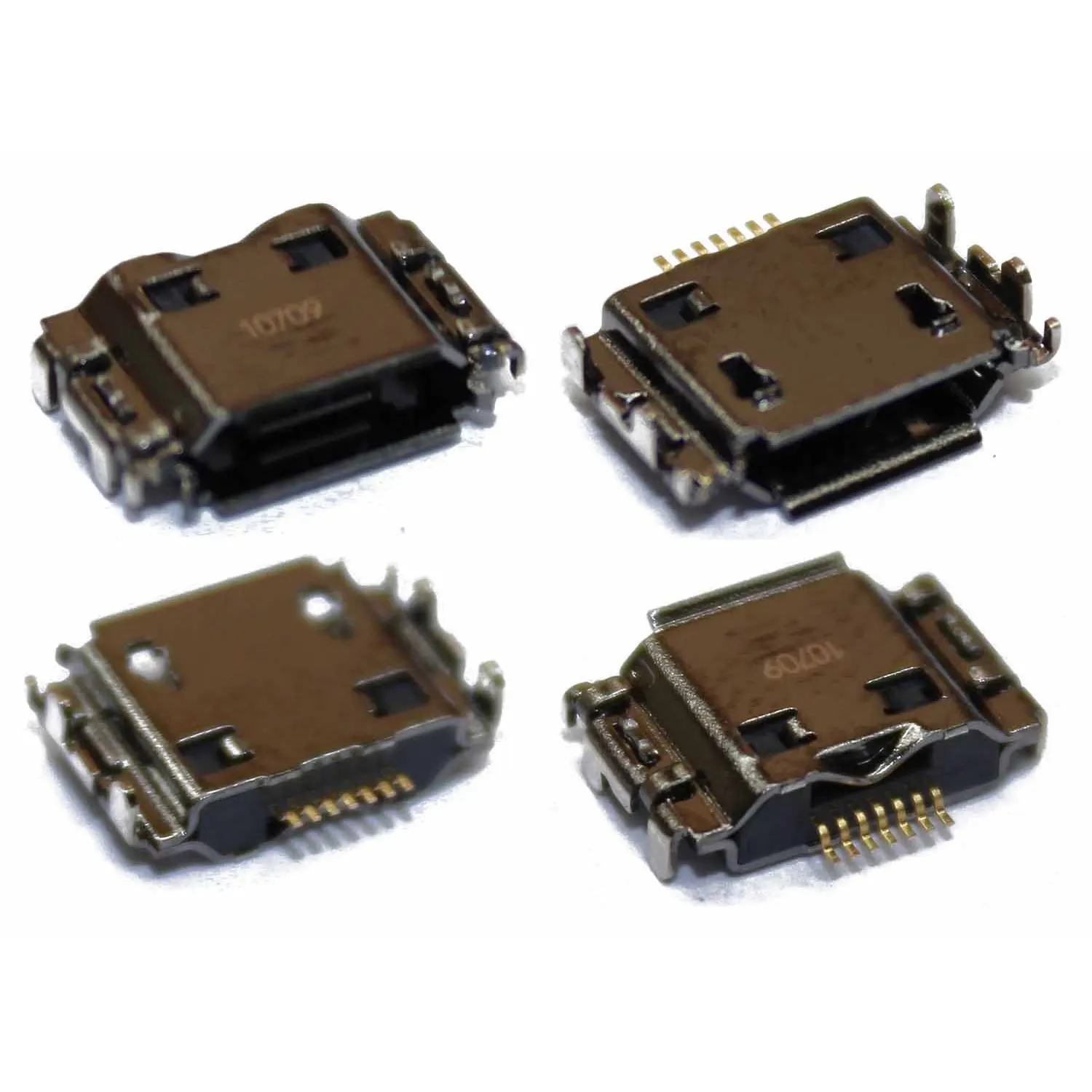 Разъем зарядки MicroUSB 7 pin в середину платы Samsung i9000 i9001 i9003 i8350 S7250D S5350 S5660 |